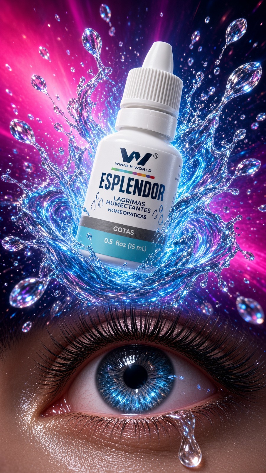 Hidratación profunda para ojos rojos e irritados